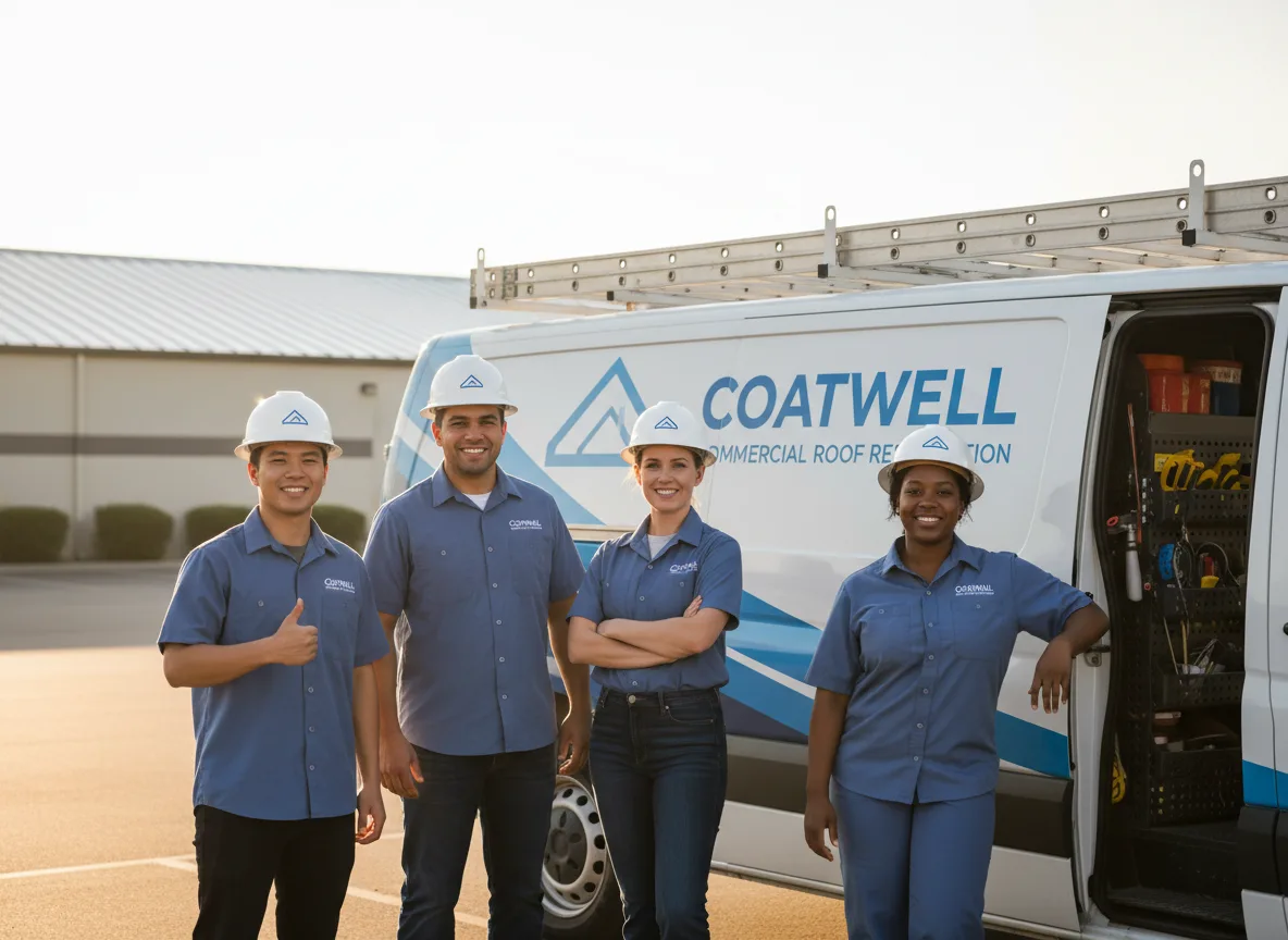 Commercial roof coating company in Cadyville, NY